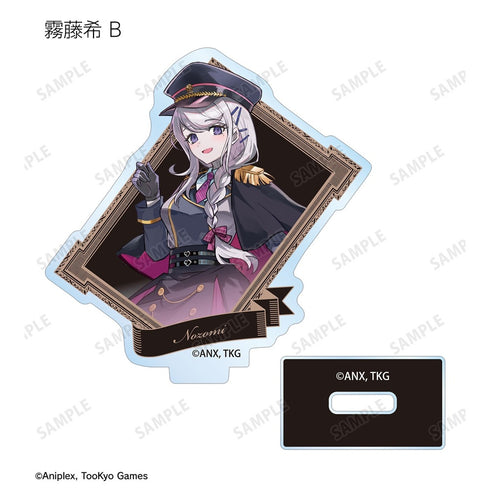 "HUNDRED LINE -Final Defense Academy-" Illustration by Karasu BTK, Military Ver. Trading Acrylic Stand, "Karaoke Tetsujin" Collaboration (Unit/BOX)