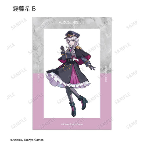 《HUNDRED LINE -最終防衛學園-》卡拉斯BTK插畫 軍事版 收藏卡 《卡拉OK鐵人》聯名款(單位/盒)