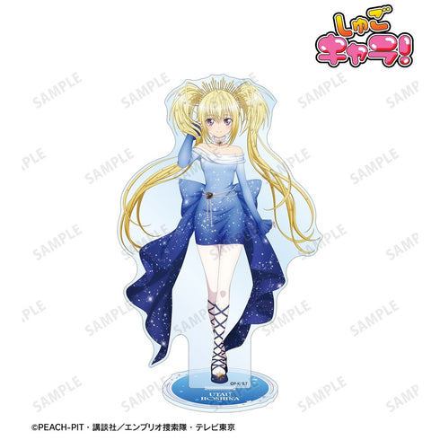 《守护甜心!》全新绘制 星名歌咏 星空连衣裙&星空西装版 BIG亚克力立牌