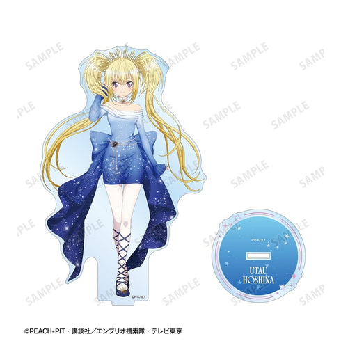 《守护甜心!》全新绘制 星名歌咏 星空连衣裙&星空西装版 BIG亚克力立牌