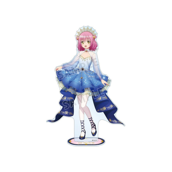 《守护甜心!》全新绘制 日奈森·阿穆 星空礼服&星空西装版 特大亚克力立牌