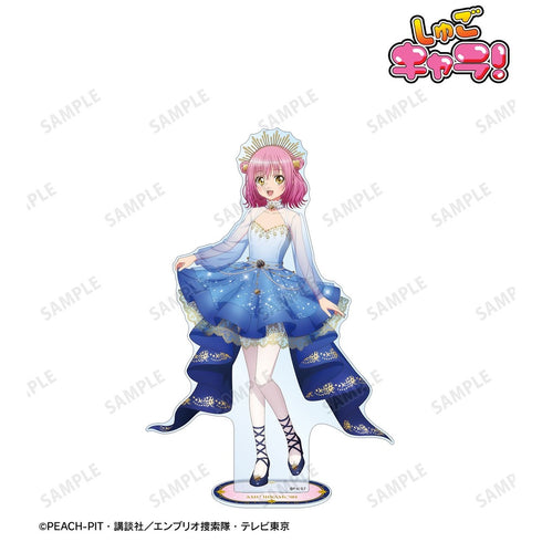 《守护甜心!》全新绘制 日奈森·阿穆 星空礼服&星空西装版 特大亚克力立牌