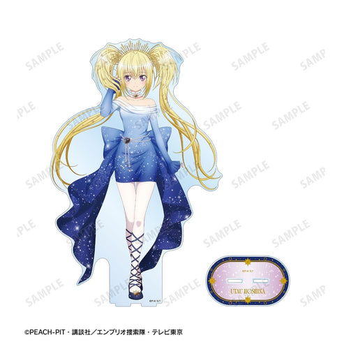 『しゅごキャラ!』描き下ろし ほしな 歌唄 星空ドレス&星空スーツver. 特大アクリルスタンド