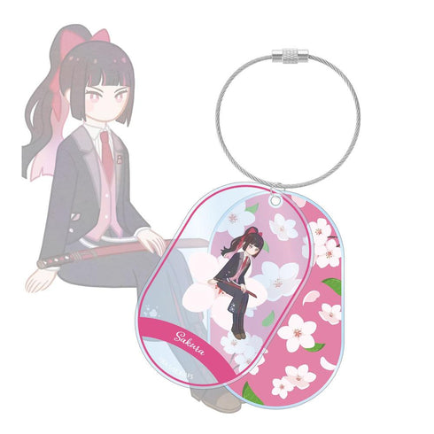 『春夏秋冬代行者 春の舞』姫鷹さくら Botania 2連ワイヤーBIGアクリルキーホルダー