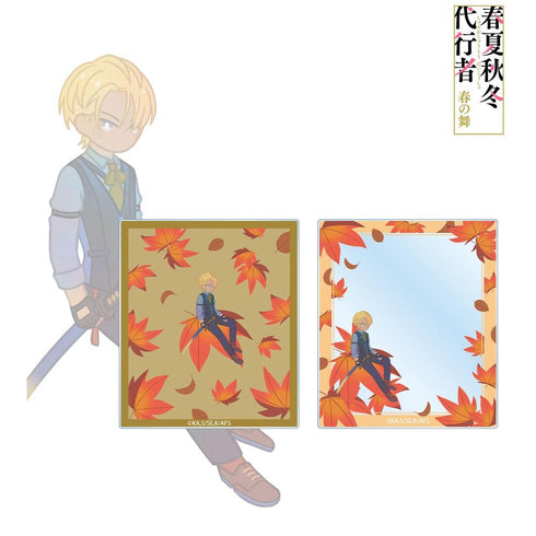 『春夏秋冬代行者 春の舞』阿左美竜胆 Botania アクリルカード2枚セット