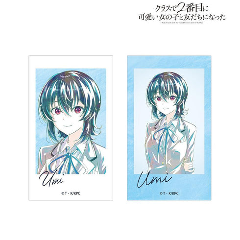 《和班上第二可愛的女孩成為朋友了》朝凪海 Ani-Art Ani-Frame 2張套組