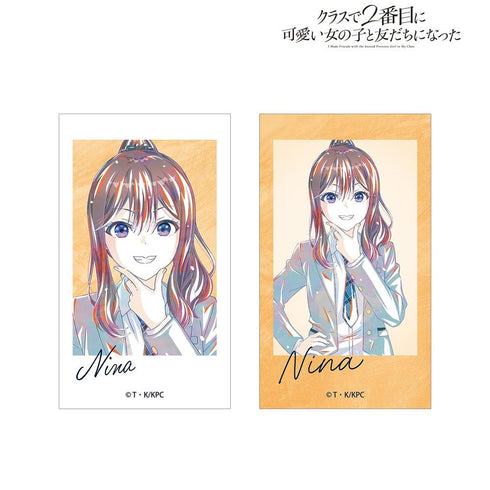 《和班上第二可爱的女孩成了朋友》新田新奈 Ani-Art Ani-Frame 2张套装
