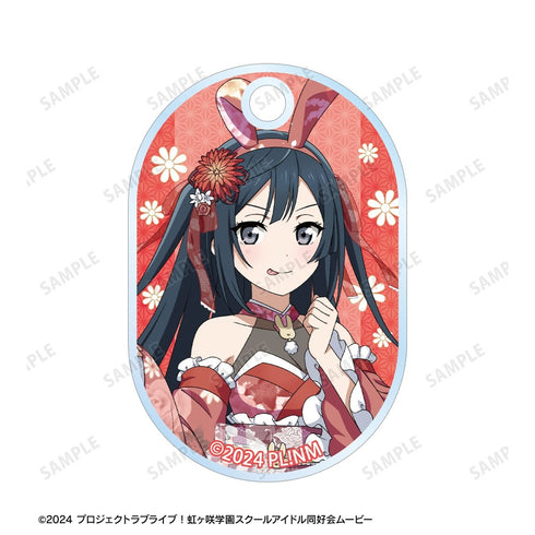 『ラブライブ!虹ヶ咲学園スクールアイドル同好会』描き下ろし 優木せつ菜 和バニーver. 2連ワイヤーアクリルキーホルダー