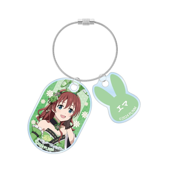 『ラブライブ!虹ヶ咲学園スクールアイドル同好会』描き下ろし エマ・ヴェルデ 和バニーver. 2連ワイヤーアクリルキーホルダー