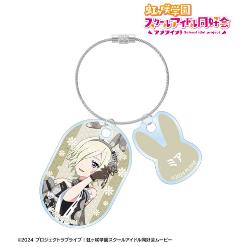 《Love Live! 虹咲学园校园偶像同好会》全新绘制 米娅·泰勒 和风兔女郎版 双连线亚克力挂件