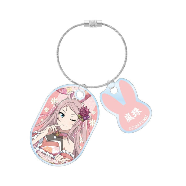 "Love Live! Nijigasaki Academy School Idol Club" Original Illustration: Ranju Kan - Japanese-Style Bunny Ver. Double-Wire Acrylic Keychain
