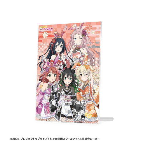 『ラブライブ!虹ヶ咲学園スクールアイドル同好会』描き下ろし 2年生 和バニーver. A5アクリルパネル