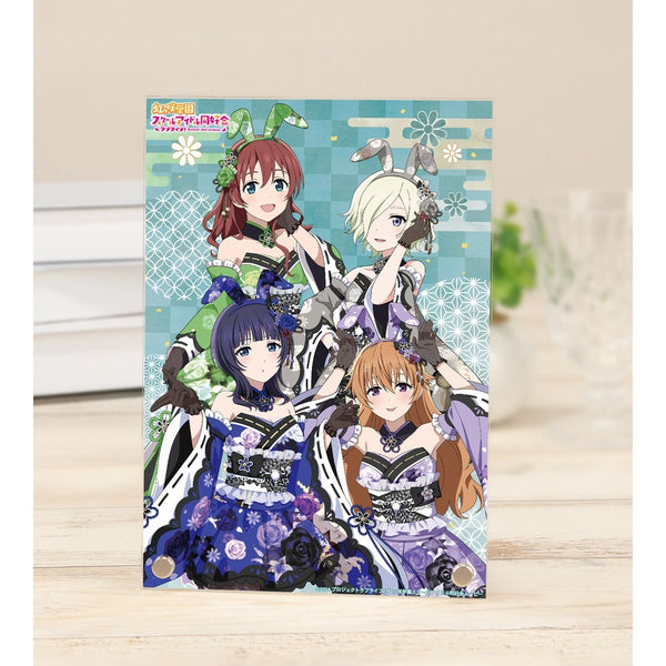 "Love Live! Nijigasaki Academy School Idol Club" Original Illustration: 3rd-Year Students - Japanese Bunny Ver. A5 Acrylic Panel