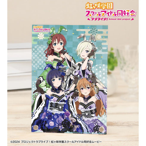 "Love Live! Nijigasaki Academy School Idol Club" Original Illustration: 3rd-Year Students - Japanese Bunny Ver. A5 Acrylic Panel