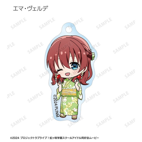 『ラブライブ!虹ヶ咲学園スクールアイドル同好会』縁日ver. トレーディング ちびキャラ アクリルキーホルダー(単位/BOX)