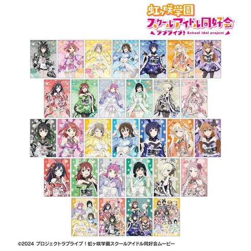 《Love Live! 虹咲学园校园偶像同好会》全新绘制 和风兔女郎版 集换式明信片(单位/盒)