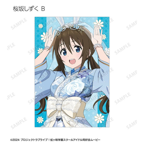 《Love Live! 虹咲学园校园偶像同好会》全新绘制 和风兔女郎版 集换式明信片(单位/盒)