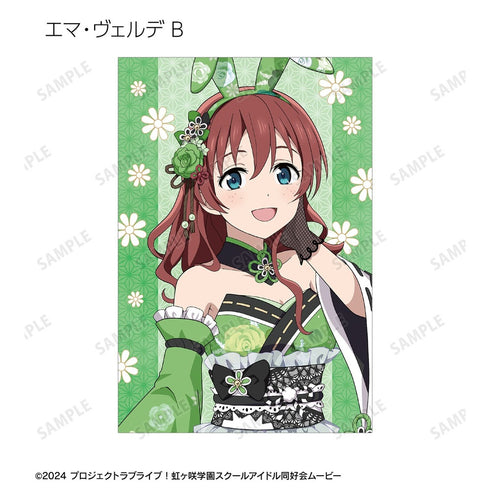 《Love Live! 虹咲学园校园偶像同好会》全新绘制 和风兔女郎版 集换式明信片(单位/盒)