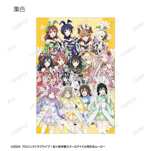 《Love Live! 虹咲学园校园偶像同好会》全新绘制 和风兔女郎版 集换式明信片(单位/盒)