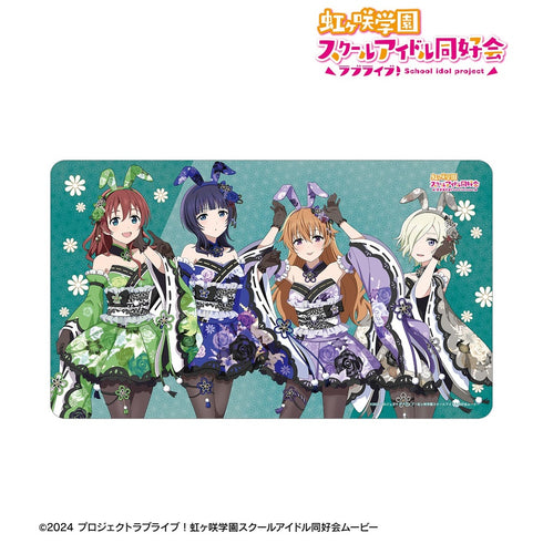 『ラブライブ!虹ヶ咲学園スクールアイドル同好会』描き下ろし 3年生 和バニーver. マルチデスクマット
