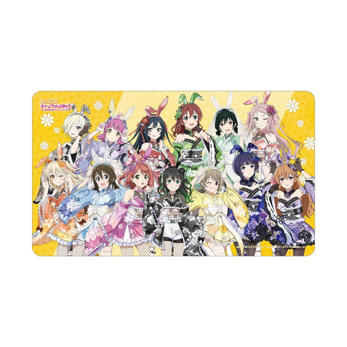 『ラブライブ!虹ヶ咲学園スクールアイドル同好会』描き下ろし 集合 和バニーver. マルチデスクマット