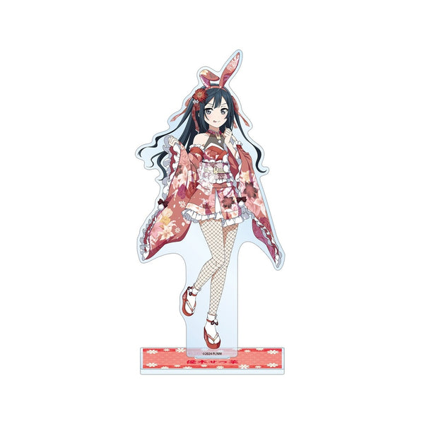 《Love Live! 虹咲学园校园偶像同好会》全新绘制 优木节菜 和风兔女郎版 特大亚克力立牌