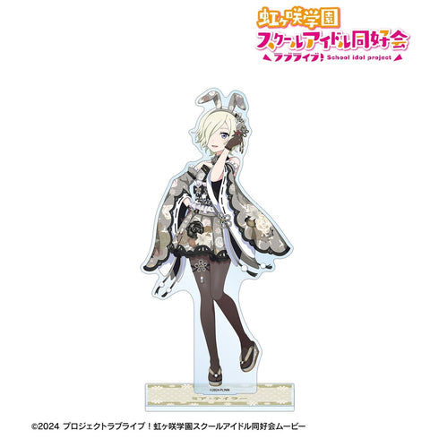 《Love Live! 虹咲学园校园偶像同好会》全新绘制 米娅·泰勒 和风兔女郎版 特大亚克力立牌