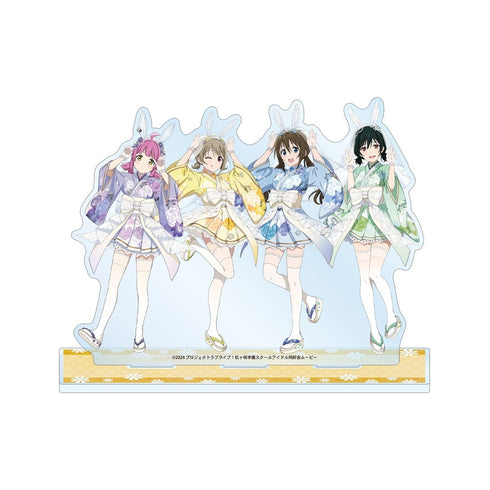 "Love Live! Nijigasaki High School School Idol Club" Original Illustration: First-Year Students Group - Japanese Bunny Ver. Diorama Acrylic Stand
