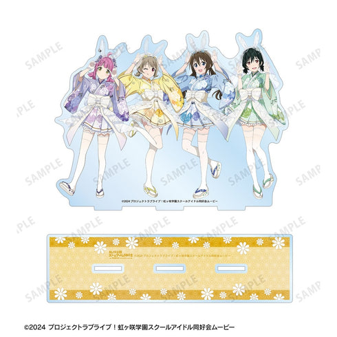 "Love Live! Nijigasaki High School School Idol Club" Original Illustration: First-Year Students Group - Japanese Bunny Ver. Diorama Acrylic Stand