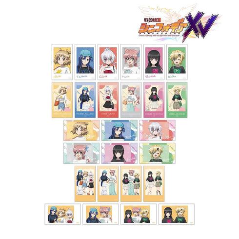 《战姬绝唱 Symphogear XV》全新绘制 便服版 Ani-Frame 收藏卡(单位/盒)