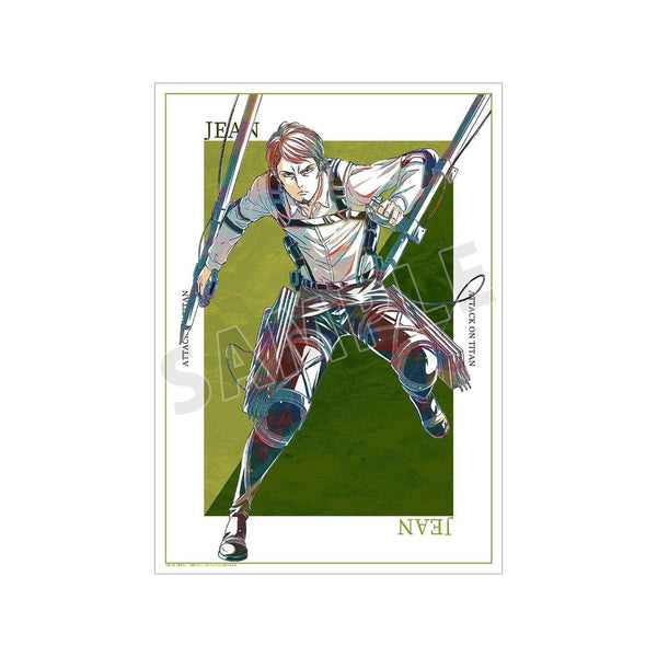 『進撃の巨人』ジャン Ani-Art 第5弾 A3マットポスター