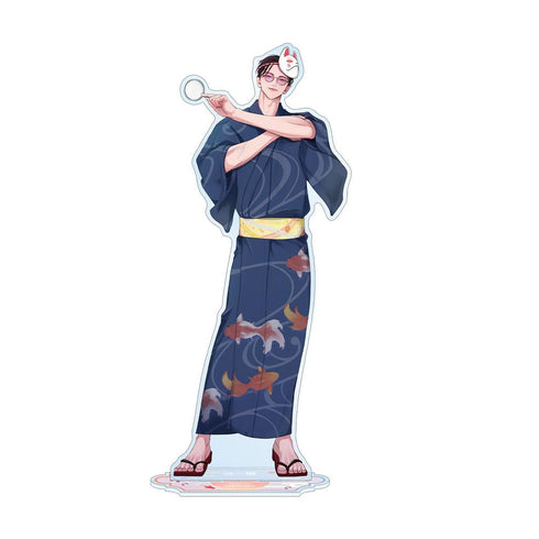 『夜明けがいちばん暗い』山田ノノノ先生 描き下ろし 斎藤省吾 浴衣ver. 特大アクリルスタンド