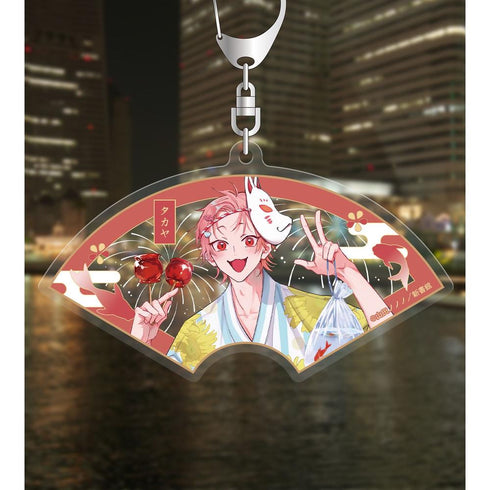 『夜明けがいちばん暗い』山田ノノノ先生 描き下ろし タカヤ 浴衣ver. BIGアクリルキーホルダー