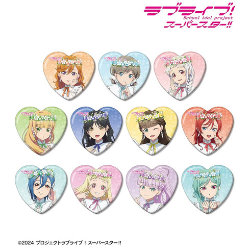 『ラブライブ!スーパースター!!』描き下ろし 天使ver. トレーディングハート型缶バッジ(単位/BOX)