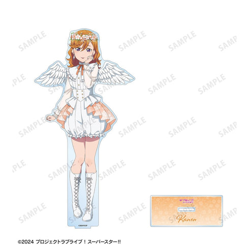 《Love Live! SuperStar!!》全新绘制 涩谷佳音 天使版 特大亚克力立牌
