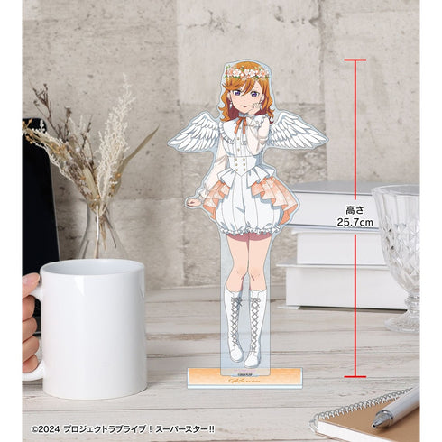 《Love Live! SuperStar!!》全新绘制 涩谷佳音 天使版 特大亚克力立牌