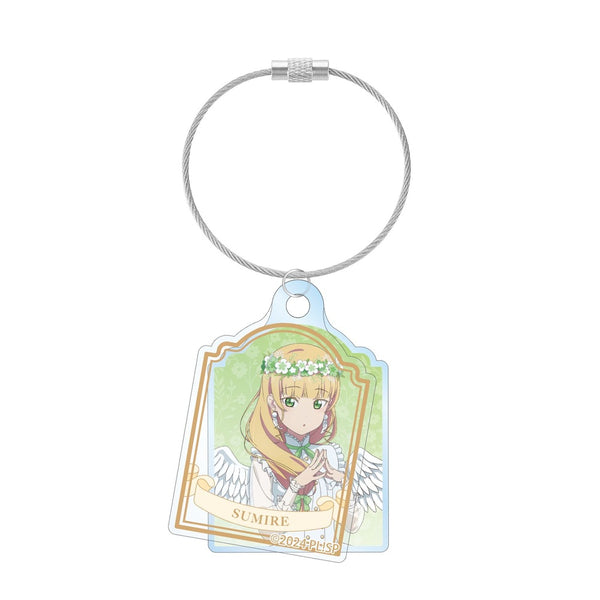 『ラブライブ!スーパースター!!』描き下ろし 平安名すみれ 天使ver. 2連ワイヤーアクリルキーホルダー