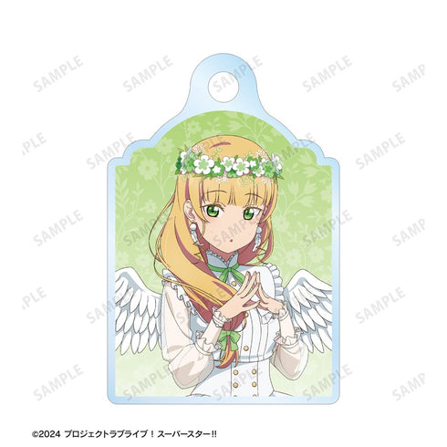 《Love Live! SuperStar!!》全新繪製 平安名菫 天使版 雙連鋼絲壓克力鑰匙圈