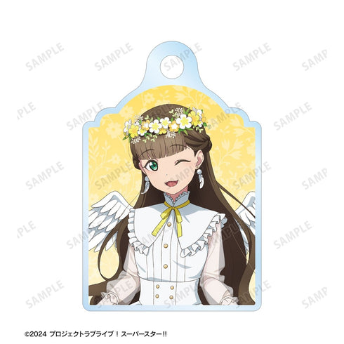 《Love Live! SuperStar!!》全新繪製 櫻小路木菜子 天使版 雙連線壓克力鑰匙圈