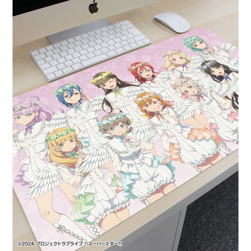 『ラブライブ!スーパースター!!』描き下ろし 集合 天使ver. マルチデスクマット