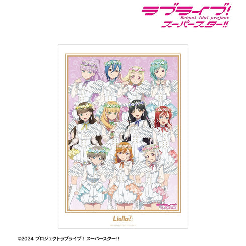 《Love Live! SuperStar!!》全新繪製 團體照 天使版 A3 霧面海報