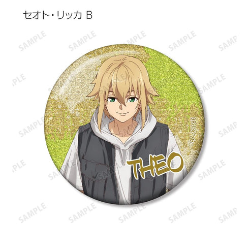 『86―エイティシックス―』描き下ろし ストリートファッションver. トレーディンググリッター缶バッジ(単位/BOX)