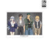 "86" Original Art: Group Shot (Street Fashion Ver.) A3 Matte Poster