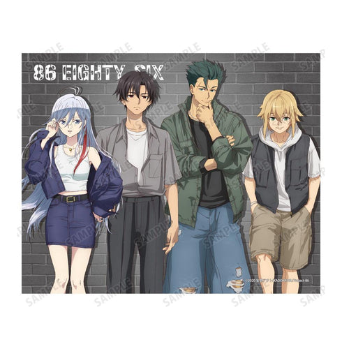 『86―エイティシックス―』描き下ろし 集合 ストリートファッションver. F3号キャンバスボード