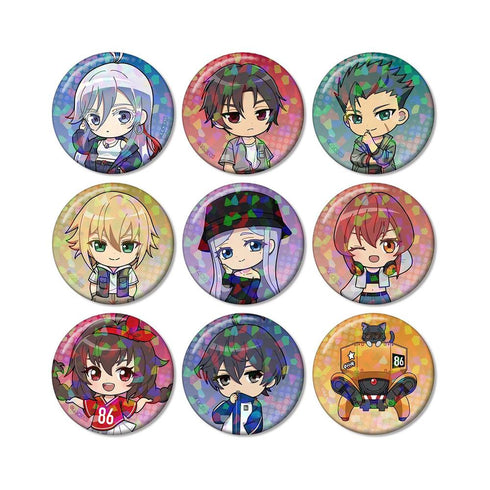 『86―エイティシックス―』ストリートファッションver. トレーディング ちびキャラ ホログラム缶バッジ(単位/BOX)
