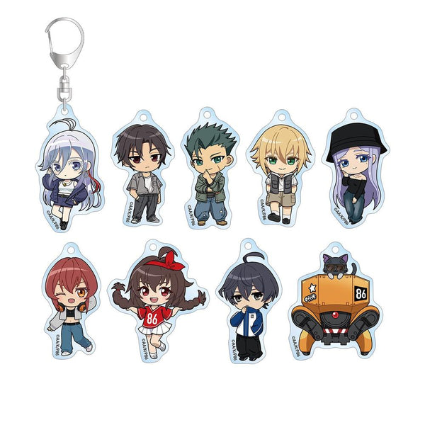 『86―エイティシックス―』ストリートファッションver. トレーディング ちびキャラ アクリルキーホルダー(単位/BOX)