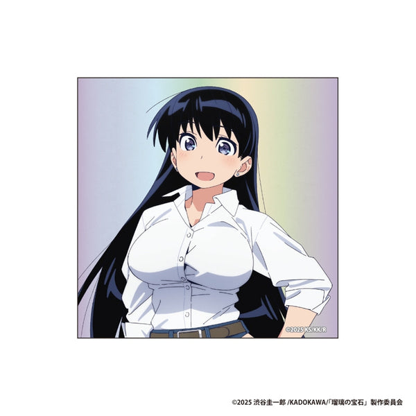 『瑠璃の宝石』ホログラムステッカー【荒砥 凪】