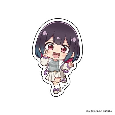 『ばっどがーる』ダイカットステッカー 優谷 優(デフォルメ)