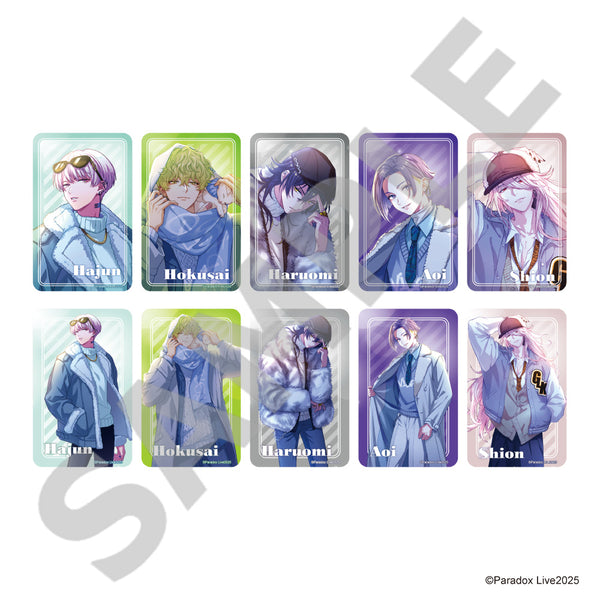 『ParadoxLive』トレーディングホログラムクリアシート(2枚入り)【BOX】