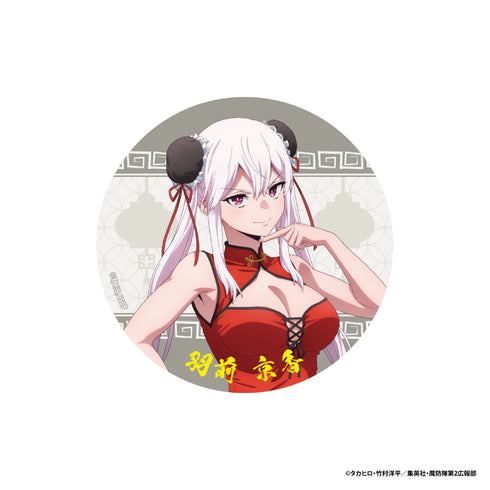 『魔都精兵のスレイブ2』メタリック缶バッジ 羽前 京香